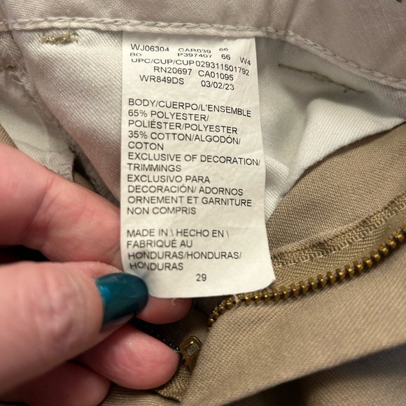 Dickies Men’s Slim Fit Flat Front Tan Shorts Size 29 - Picture 6 of 11